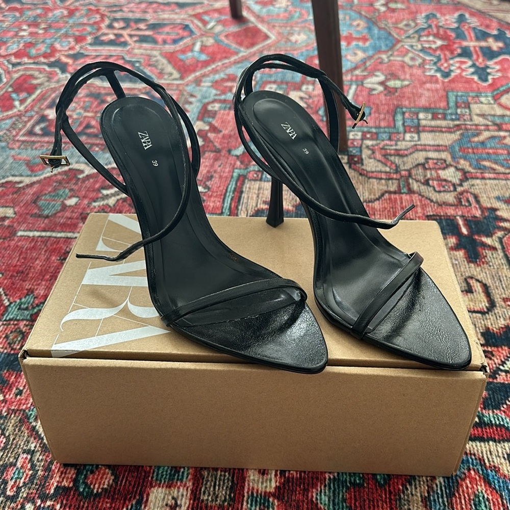 ZARA heeled sandals